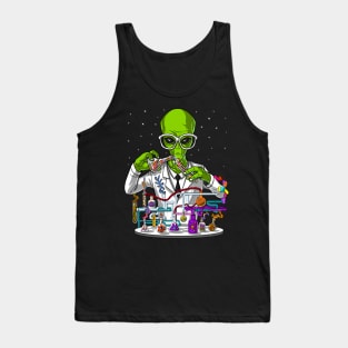 Alien Chemistry Science Tank Top